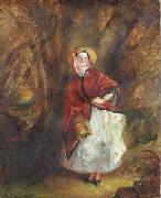 William Powell Frith Dolly Varden by William Powell Frith painting